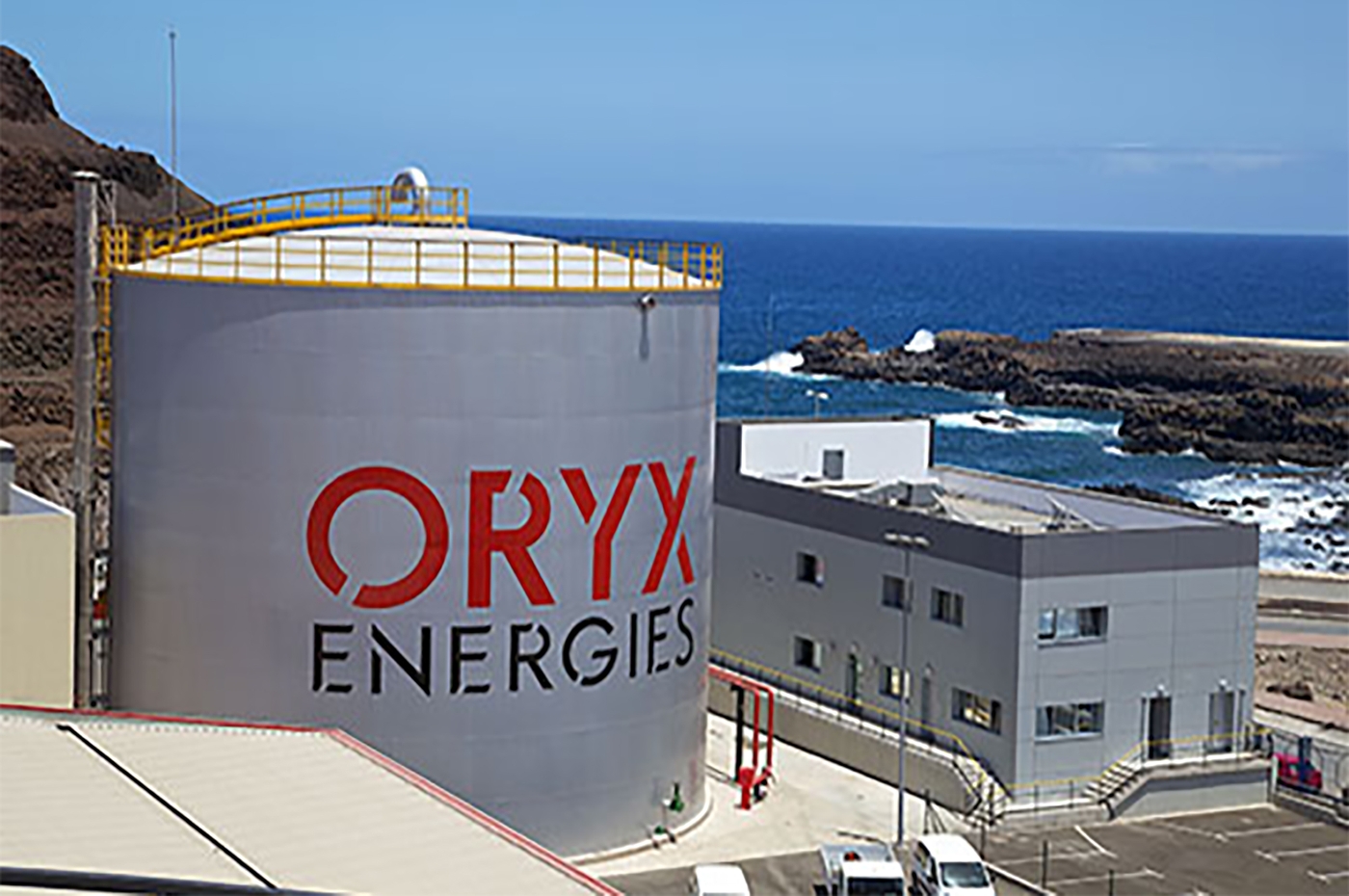 Oryx Energies's fuel and gas oil terminal at Las Palmas in the Canary Islands, strategically placed to supply Mauritania.