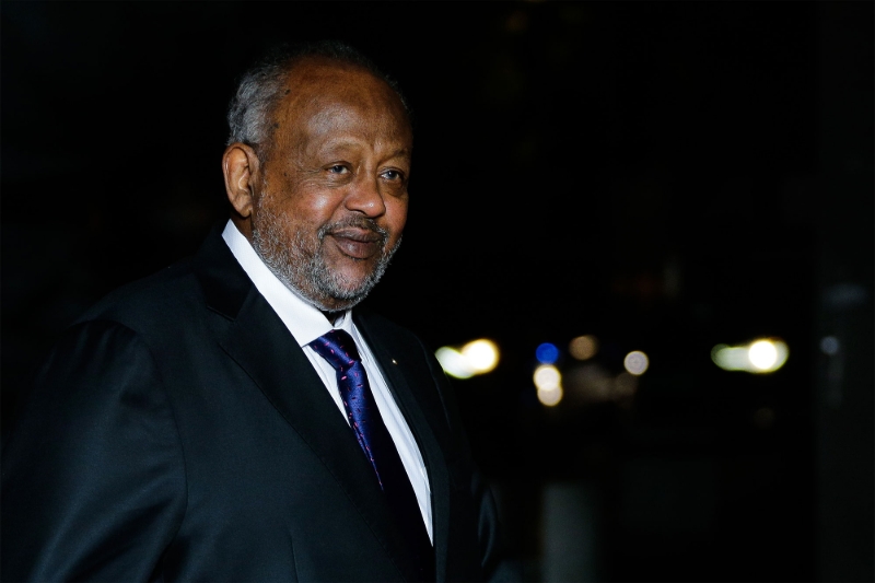 Djiboutien President Ismaïl Omar Guelleh.