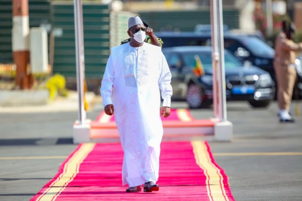 Senegalese President Macky Sall.