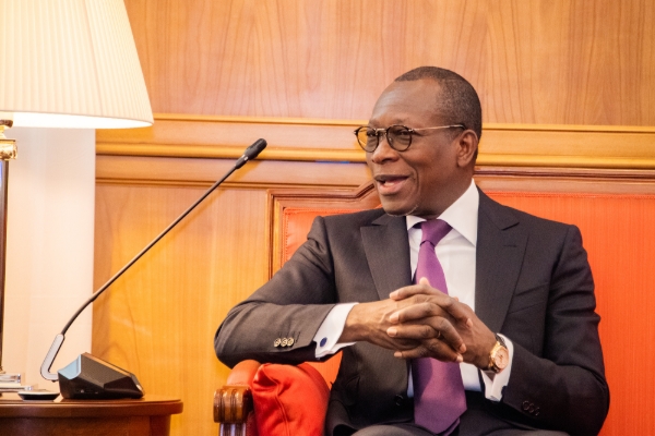 Benin president Patrice Talon.