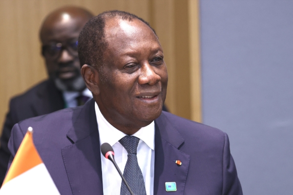 Ivorian President Alassane Ouattara.