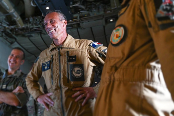 The Commander of the French Forces in Djibouti, General Stéphane Dupont.