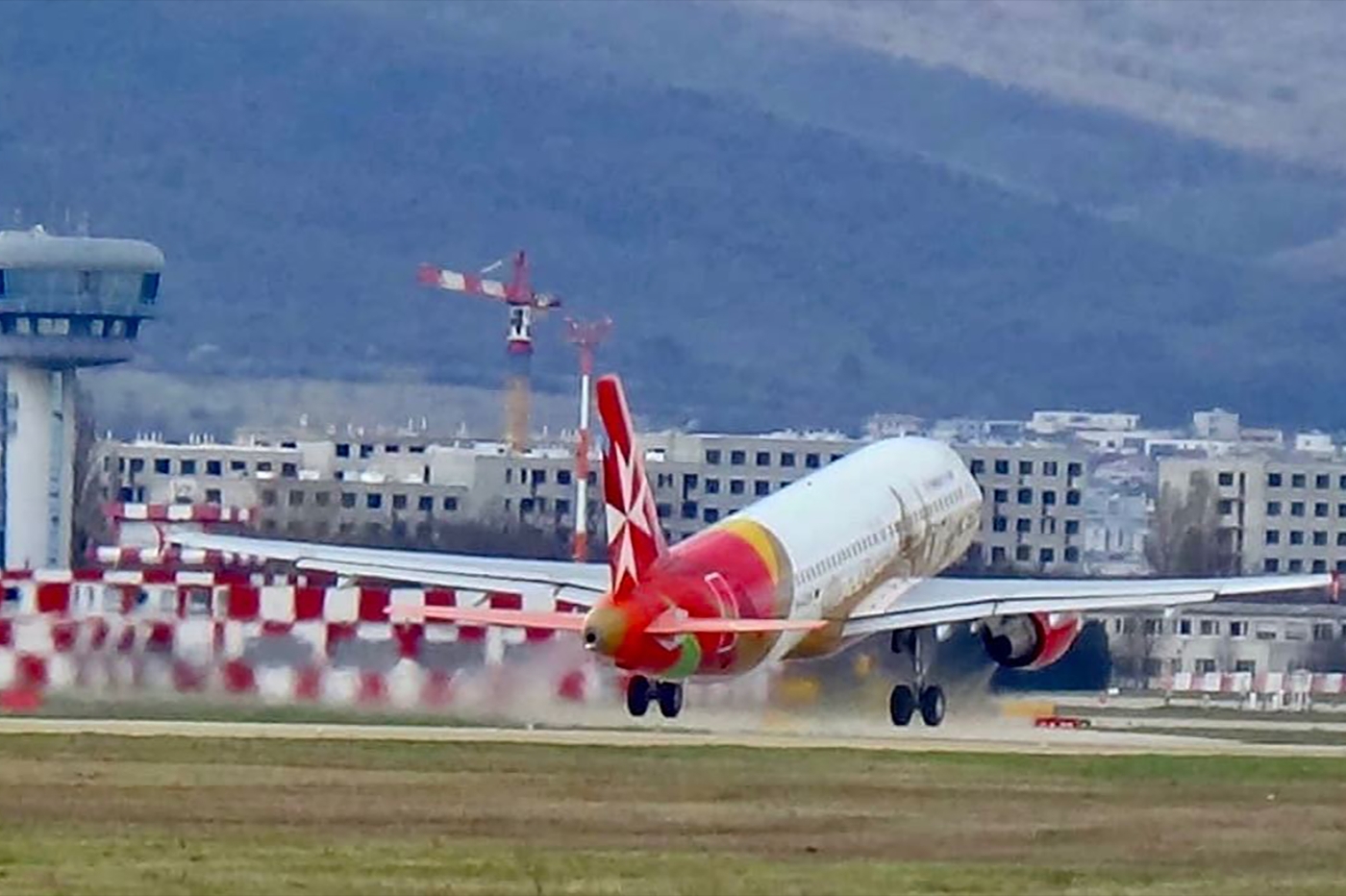 A Malta MedAir plane.