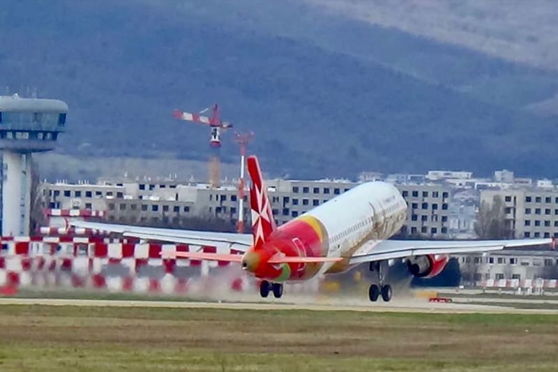 A Malta MedAir plane.