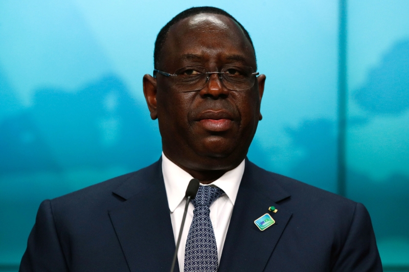 Senegal's president Macky Sall.