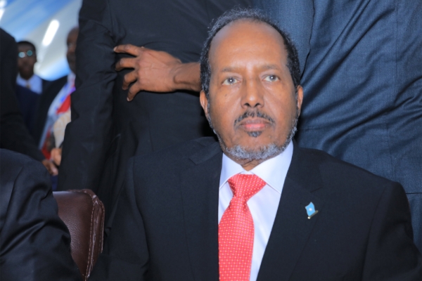 Somali President Hassan Sheikh Mohamud.