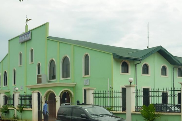 Chapelle de la gloire du Christ, in the Mvog Ada district of Yaoundé.