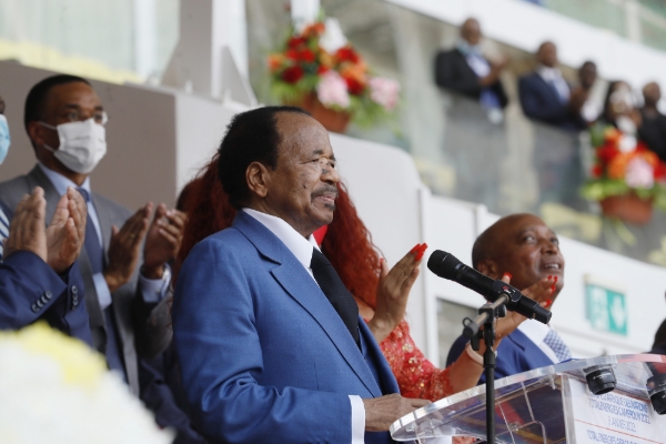 Cameroonian President Paul Biya.