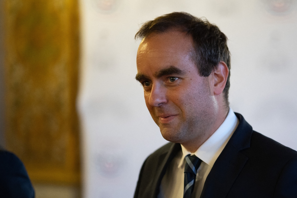 French defence minister Sébastien Lecornu.