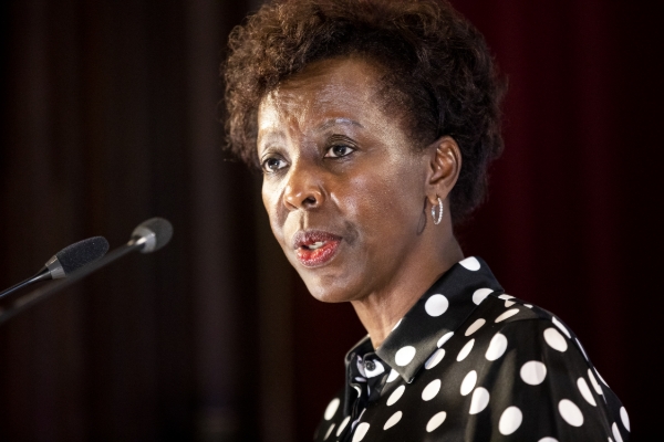 Louise Mushikiwabo, Secretary General of the Organisation Internationale de la Francophonie (OIF).