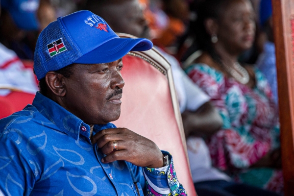 Losing allies: Kalonzo Musyoka.