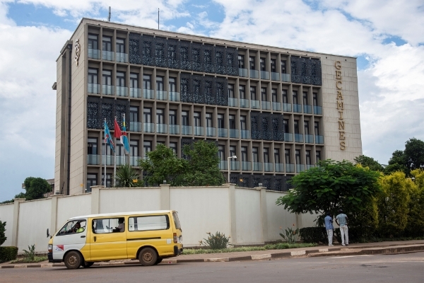 Gécamines headquarters in Lubumbashi, Democratic Republic of Congo, on the 16th January 2021.