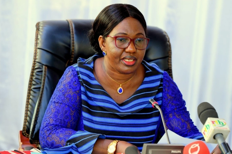 Burkina Faso's Minister of Foreign Affairs Olivia Rouamba.