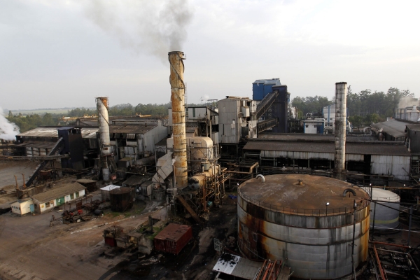 The Mumias Sugar factory, in western Kenya.