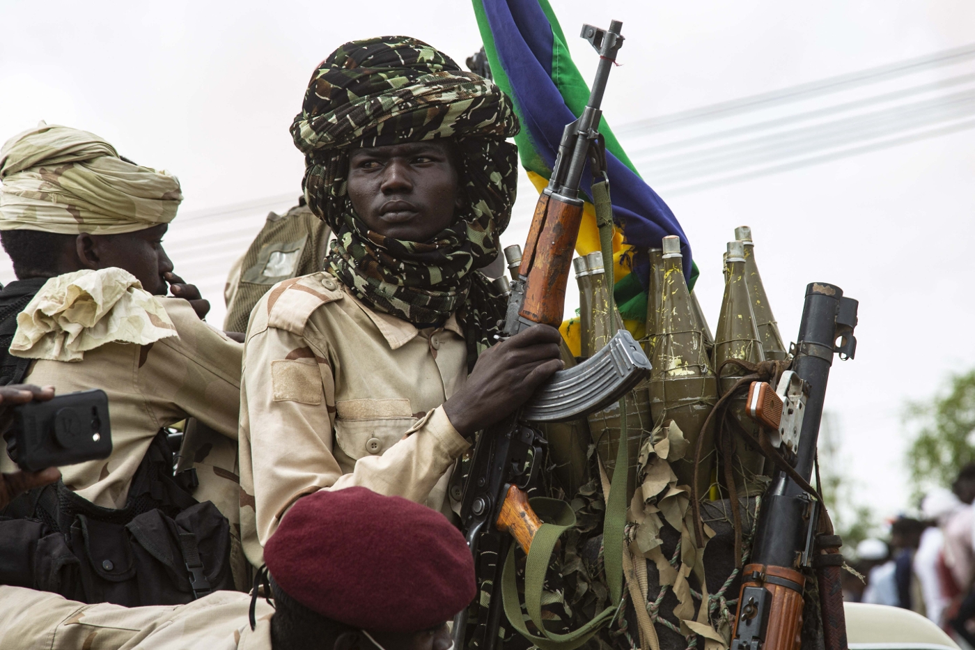 A member of the Sudan Liberation Movement-MM.