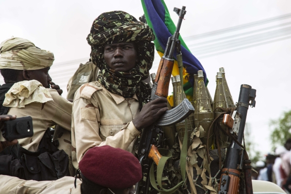 A member of the Sudan Liberation Movement-MM.