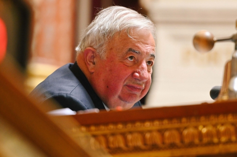 The president of the French senate, Gérard Larcher.