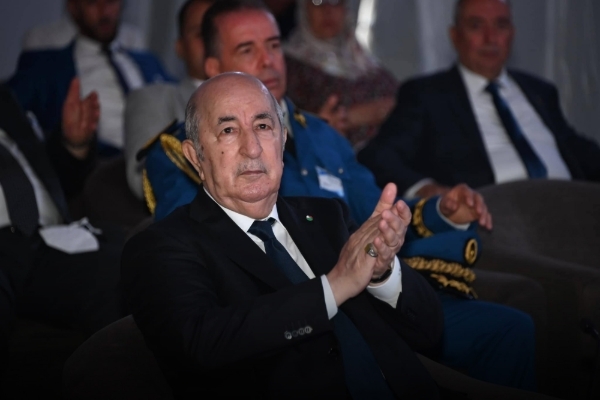 Algerian President Abdelmadjid Tebboune, 5 July 2023.