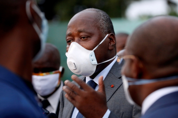 Ivory Coast Prime Minister Amadou Gon Coulibaly.