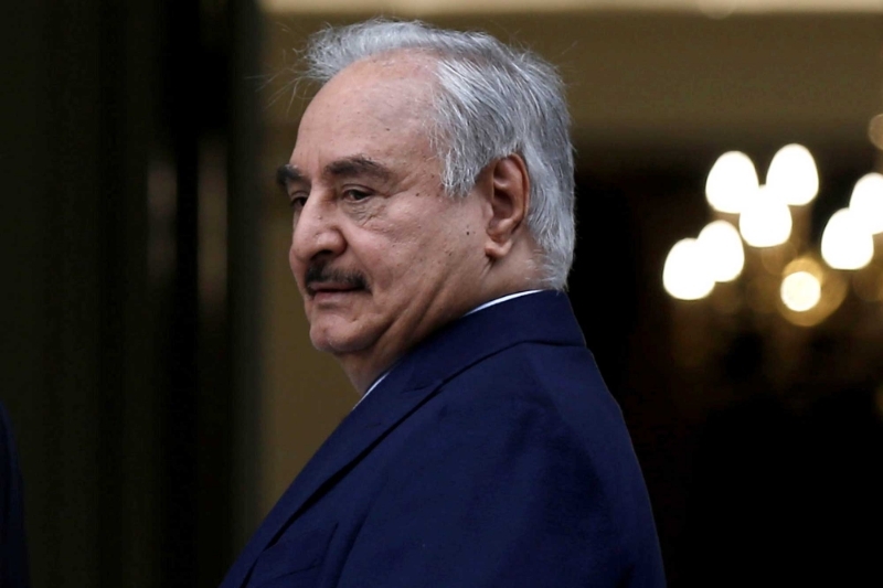 Khalifa Haftar, eastern Libya's strong man.