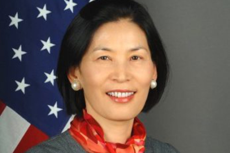 US Chargé d'Affaires Inmi Patterson.