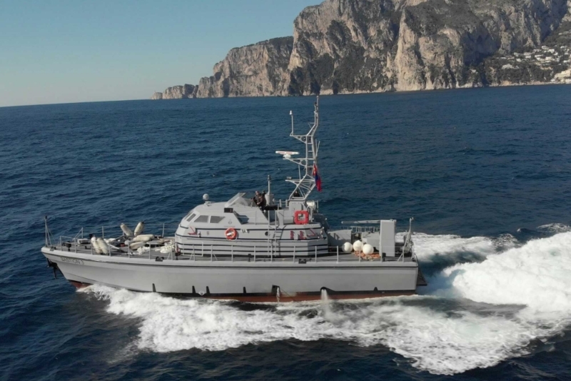 A Corrubia patrol boat.