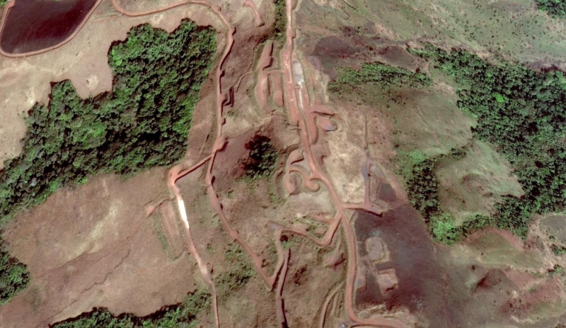 Simandou mining site.