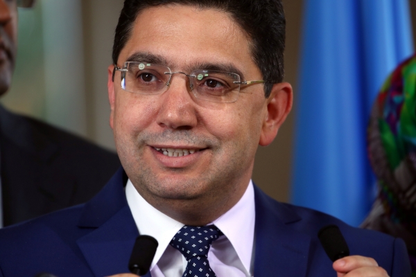 Moroccan Foreign Minister Nasser Bourita.