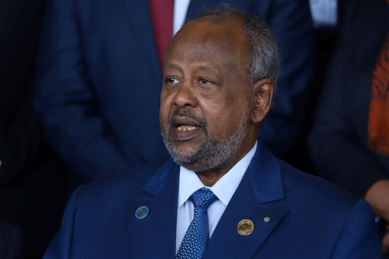 Djiboutian president Ismail Omar Guelleh.