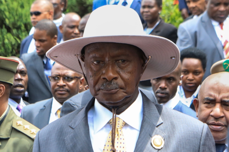 Ugandan President Yoweri Museveni.