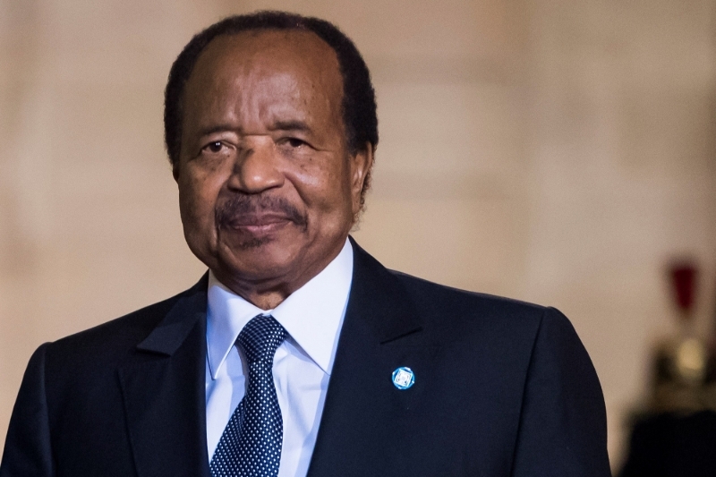 Cameroonian President Paul Biya.