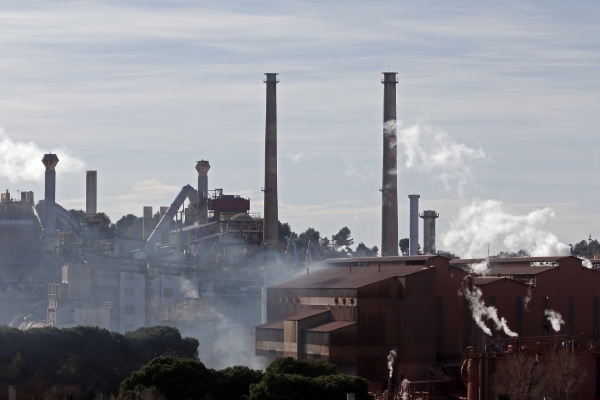 The Alteo alumina factory in Gardanne.