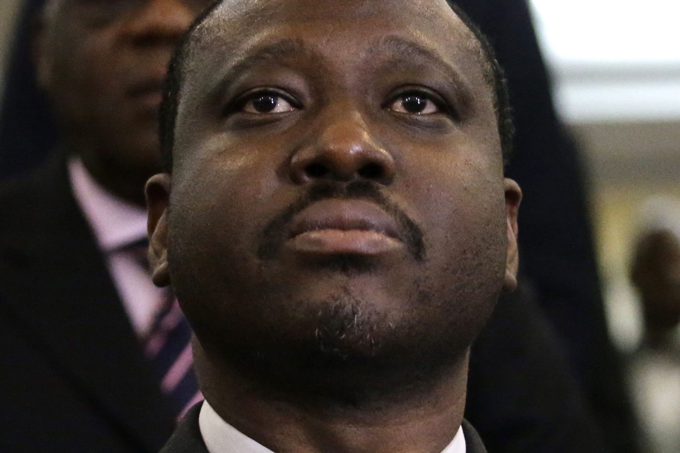 The Ivorian opposition leader Guillaume Soro.
