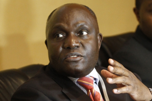 Crispus Kiyonga, Uganda's former ambassador to Beijing and former defence minister.