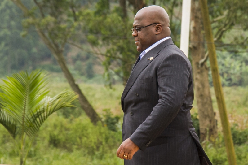 President of the Democratic Republic of Congo Félix Tshisekedi.