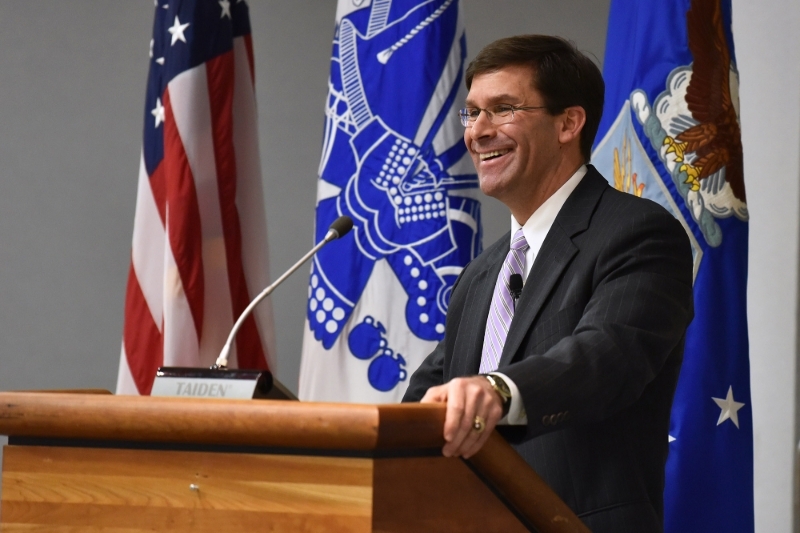 US Secretary of Defense Mark Esper.