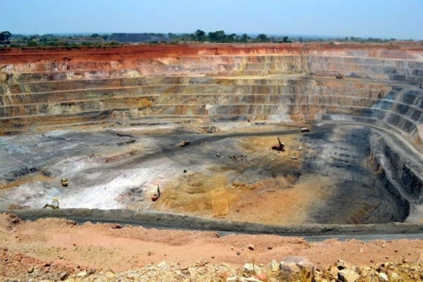 Kinsevere copper mine.