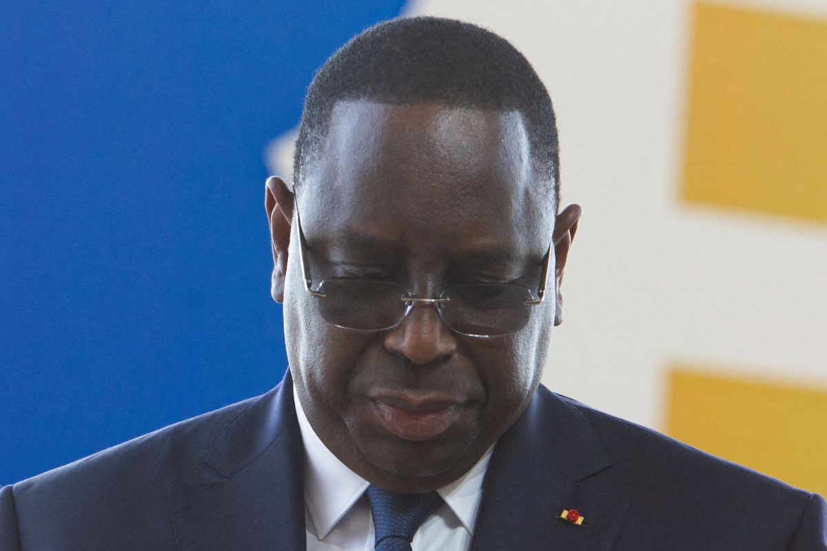 Senegal's President Macky Sall.
