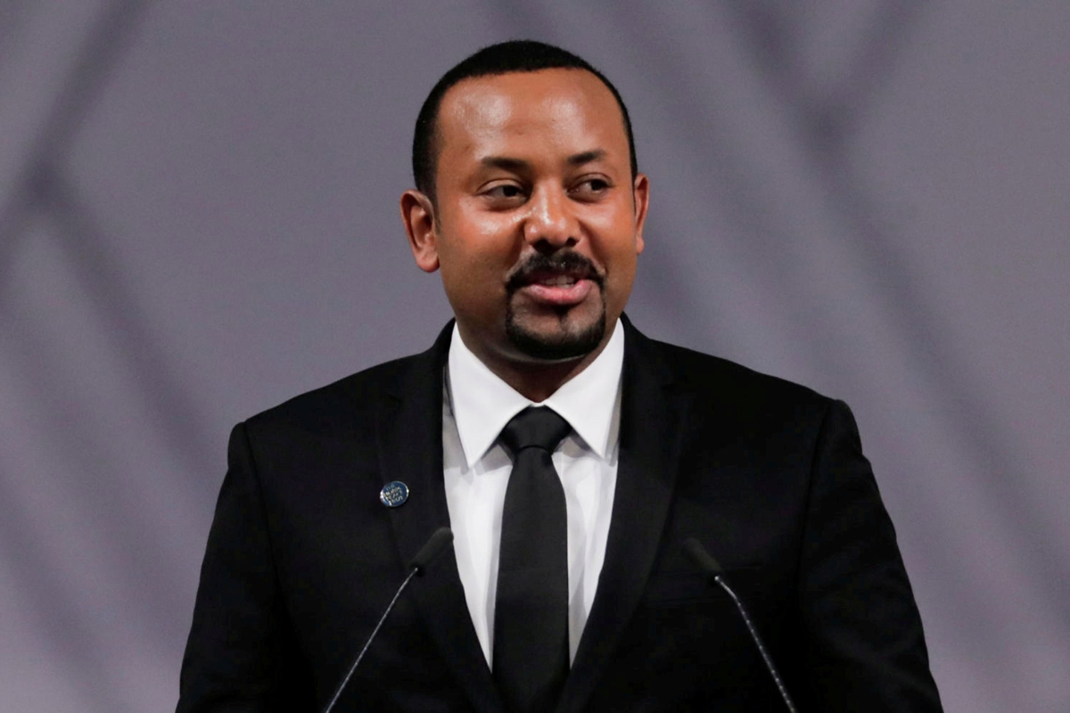 Ethiopa's Prime Minister Abiy Ahmed Ali.