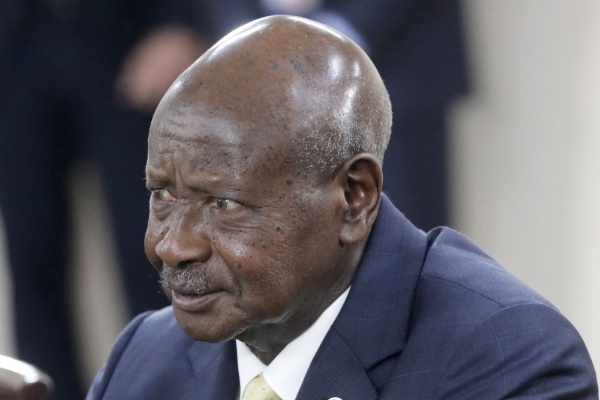 Ugandan President Yoweri Museveni.