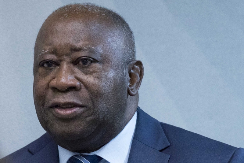 Former Ivorian president Laurent Gbagbo.