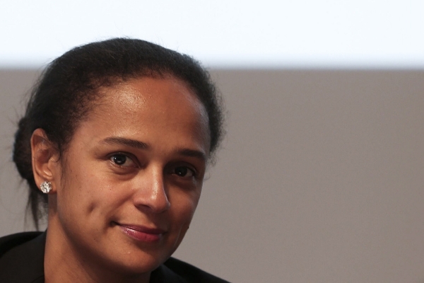 Businesswoman Isabel dos Santos.