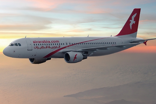 An Air Arabia plane.