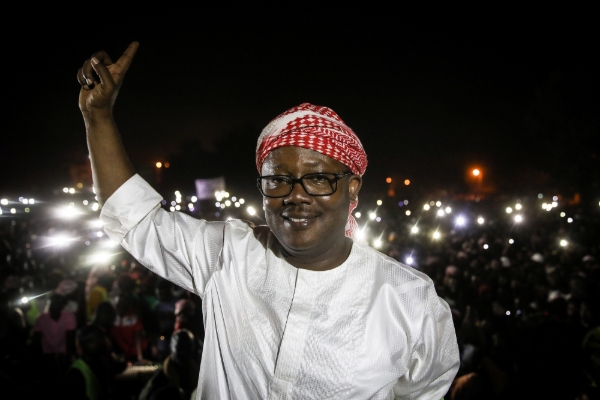 Le président bissau-guinéen Umaro Sissoco Embaló.