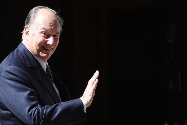 Prince Shah Karim al-Husaini, better known as the Aga Khan.