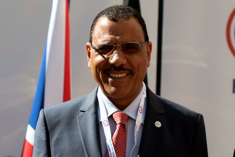 The Nigerien presidential candidate and former interior minister Mohamed Bazoum.