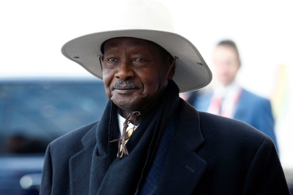 Uganda's President Yoweri Museveni.