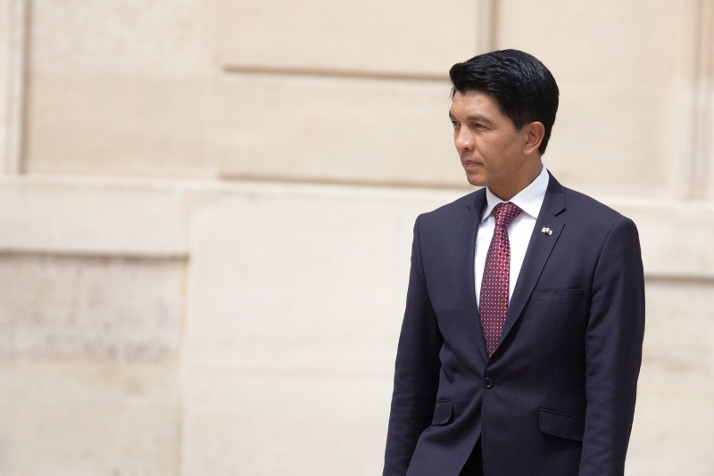 Madagascar President Andry Rajoelina.