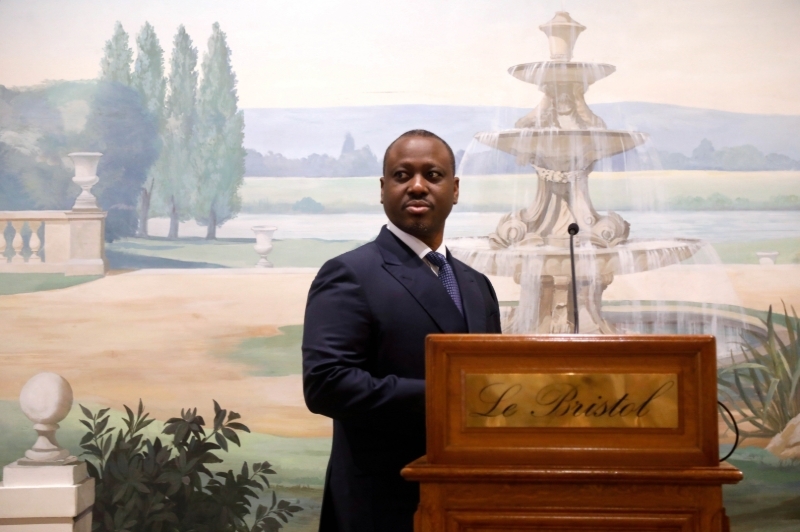 Ivorian presidential candidate Guillaume Soro.