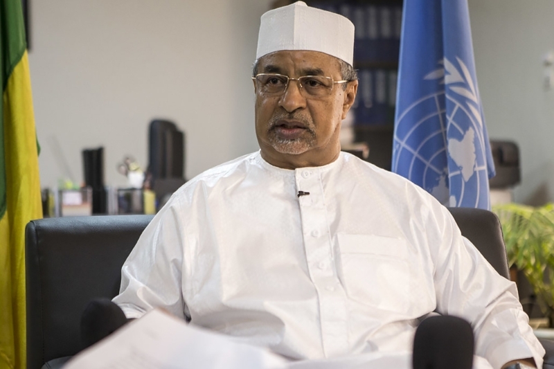 The current MINUSMA head Mahamat Saleh Annadif.